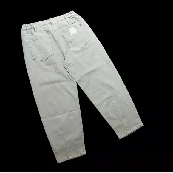 Vigoss Axl Balloon Leg Jeans Size 28 New with Tags Green - Picture 4 of 5